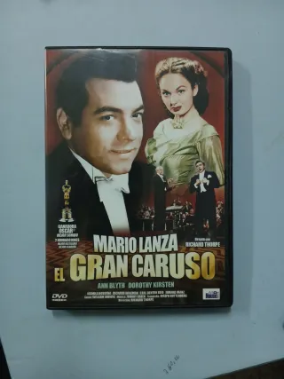 DVD El Gran Caruso Mario Lanza
