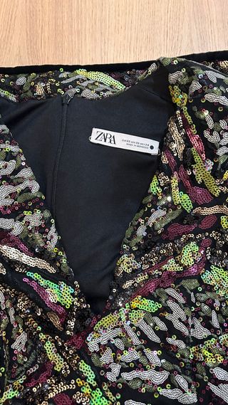 Vestido Zara lentejuelas sin estrenar