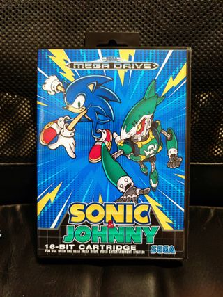 Sonic & Johnny SEGA Mega Drive
