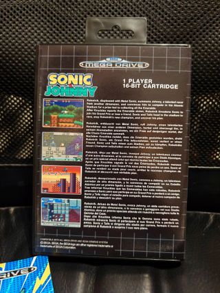 Sonic & Johnny SEGA Mega Drive