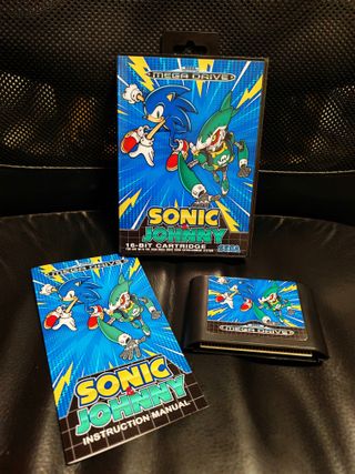 Sonic & Johnny SEGA Mega Drive
