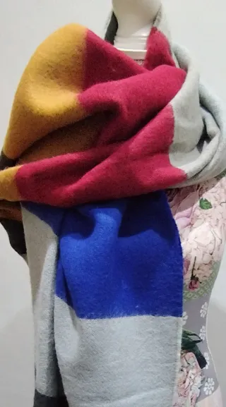 Bufanda Manta XXL Echarpe Pashmina Oversize Chal