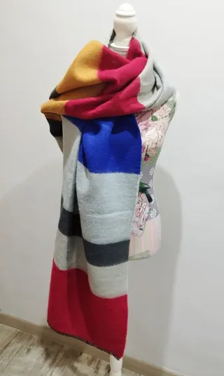 Bufanda Manta XXL Echarpe Pashmina Oversize Chal