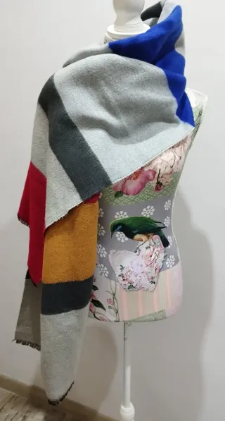 Bufanda Manta XXL Echarpe Pashmina Oversize Chal