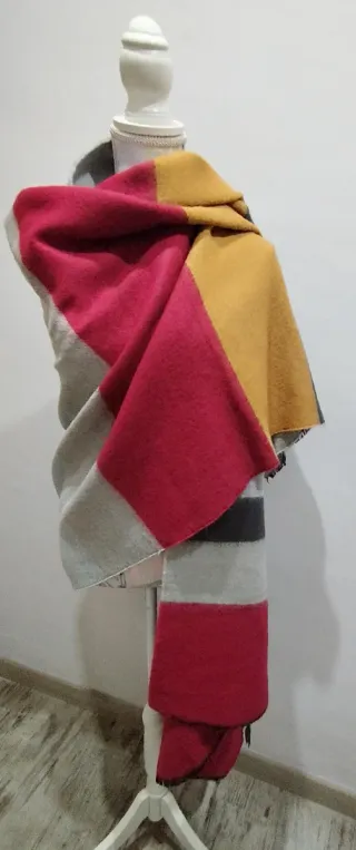 Bufanda Manta XXL Echarpe Pashmina Oversize Chal