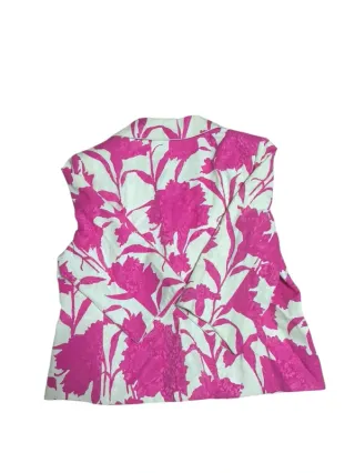 Chaqueta El Corte Inglés Flores Rosa Blanca