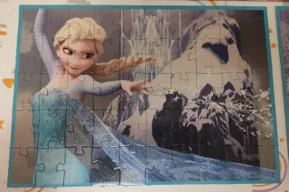 Pack 4 Puzzles Disney Frozen Educa