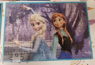 Pack 4 Puzzles Disney Frozen Educa