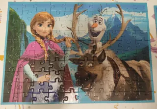 Pack 4 Puzzles Disney Frozen Educa