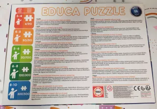 Pack 4 Puzzles Disney Frozen Educa