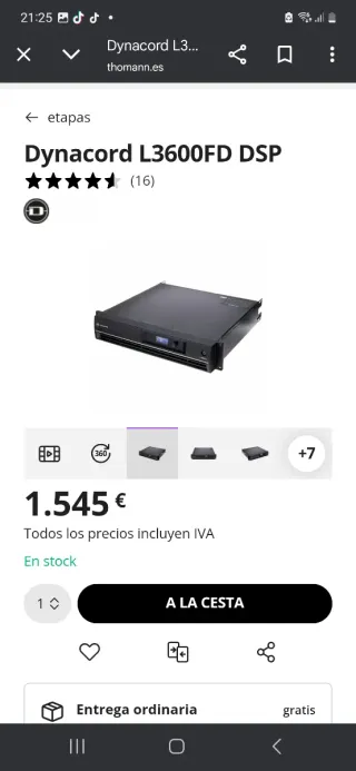 Altavoces FBT Negros,dynacord