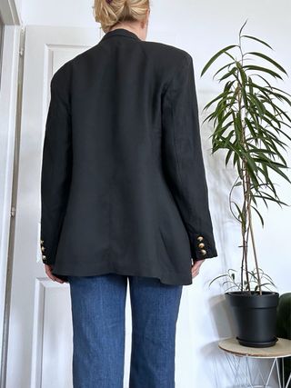 Blazer Giorgio Armani Vintage Nero