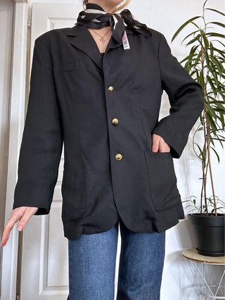 Blazer Giorgio Armani Vintage Nero