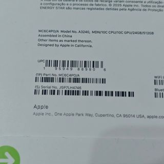 MacBook Air M4 24GB 512GB Nuevo