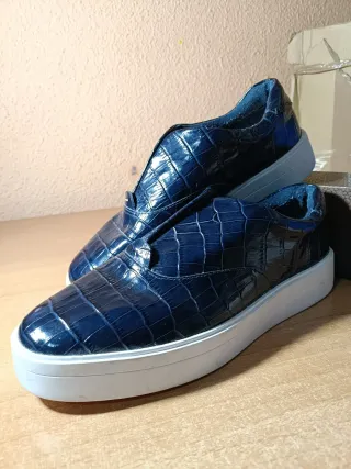 Zapatillas Clarks Cush on Plus Azul