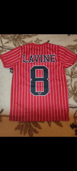 Camiseta Chicago Bulls Rayas Niños