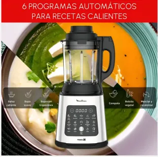 Batidora de vaso Moulinex PerfectMix Cook 2 en 1
