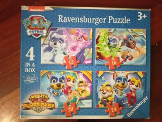 Puzzle Ravensburger Patrulla Canina 4 en 1