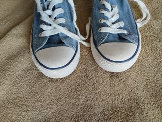 Zapatos Tenis Azul Talla 37