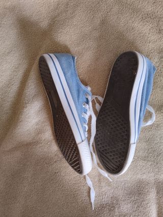 Zapatos Tenis Azul Talla 37