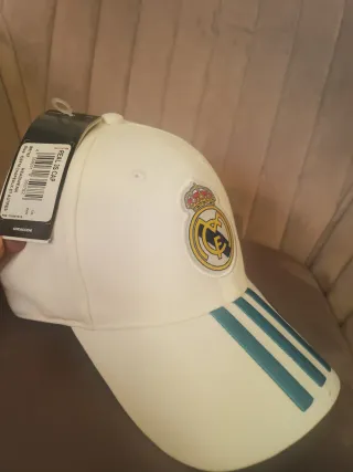 Gorra Real Madrid Adidas Blanca Nueva