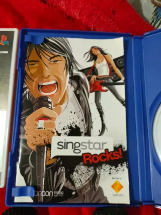 SingStar Legends y Rocks PS2 + Micrófonos