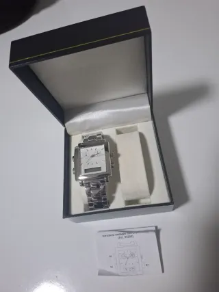 Orologio Luxury Cronometro Unisex Argento