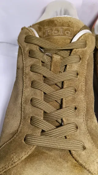 Zapatillas Polo Ralph Lauren Hombre Beige/Marrón