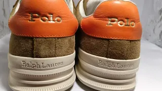 Zapatillas Polo Ralph Lauren Hombre Beige/Marrón