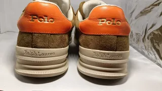 Zapatillas Polo Ralph Lauren Hombre Beige/Marrón