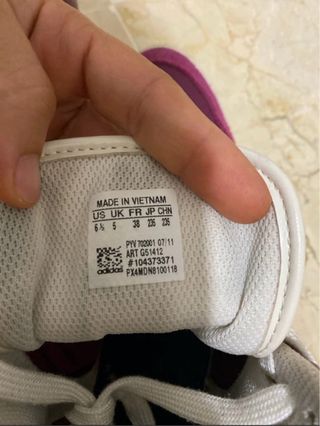 Zapatillas adidas moradas talla 38