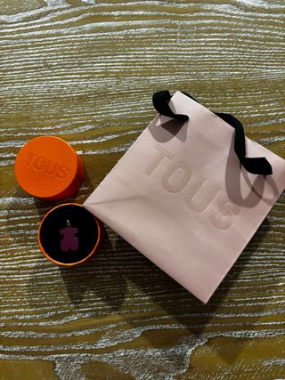 Colgante Tous Oso Rosa/Morado precio 89 ahora 65