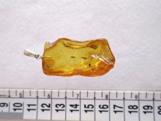 Ciondolo Ambra Baltico Naturale 6gr