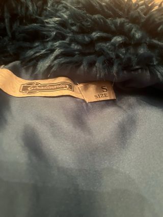 Chaleco peluche azul Stradivarius Talla Única