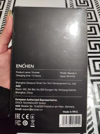 ENCHEN BEARDO 2 Cortapelos Multifunción