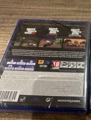 GTA The Trilogy Definitive Edition Precintado PS4