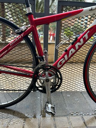 Bicicleta Giant OCR Roja y Blanca