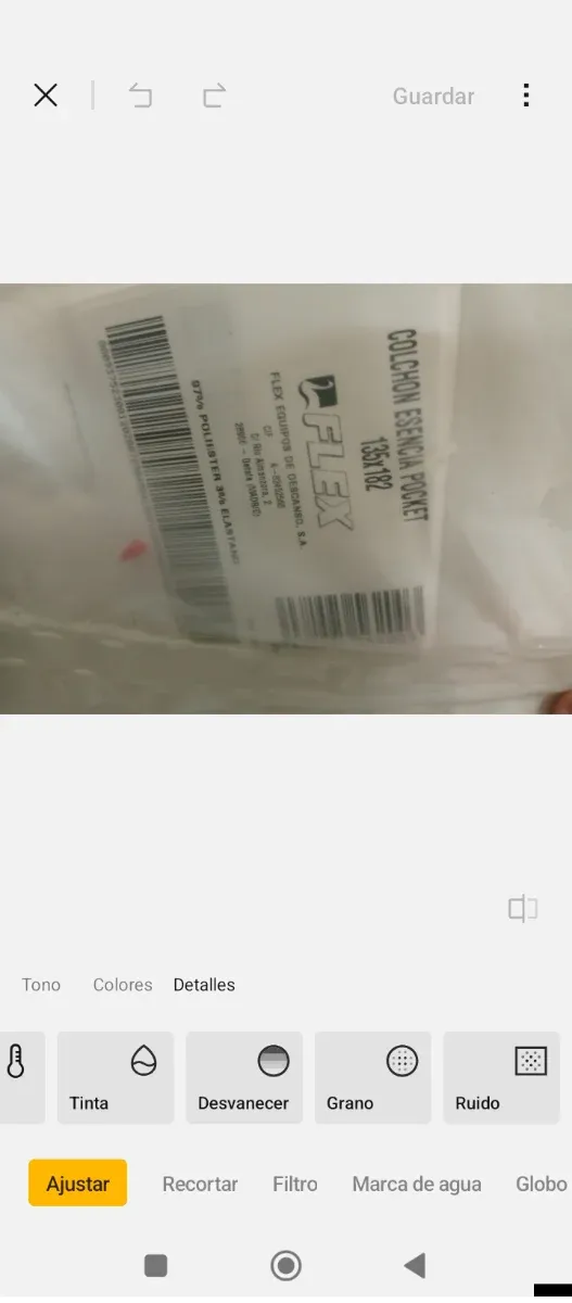 135x182FLEX ESENCIA POCKET COLCHÓN PLÁSTICO SELLAD