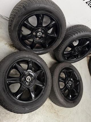 Llantas Mini 16  4x100 Originales Negras