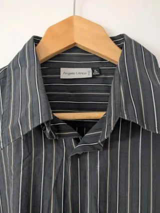 Camisa Angelo Litrico, con rayas. Talla XL