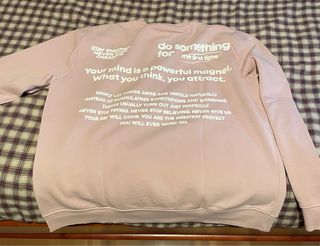 Sudadera rosa Álvaro Moreno