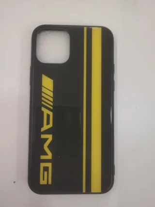 Funda AMG iPhone 11 Pro Negra y Amarilla
