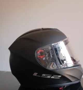 Casco Moto LS2 Negro Mate