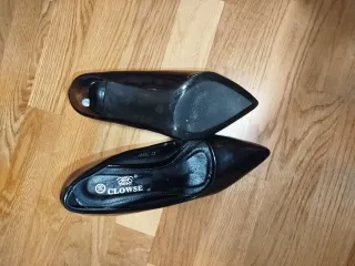 Tacones negros talla 38