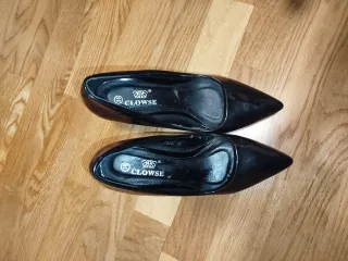 Tacones negros talla 38