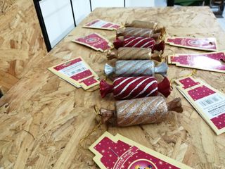 7 Colgantes Caramelo Navidad