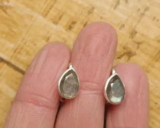 Orecchini Argento 925 e Labradorite