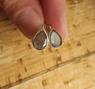 Orecchini Argento 925 e Labradorite