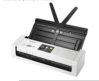 Brother Escáner de documentos compacto e inteligente ADS-1700W | Alimentador de documentos | Escaneo automático | Wi-Fi/Wi-Fi Direct