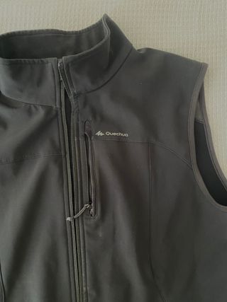 Chaleco ligero Quechua negro